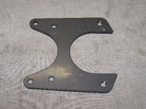 Single cailper bracket